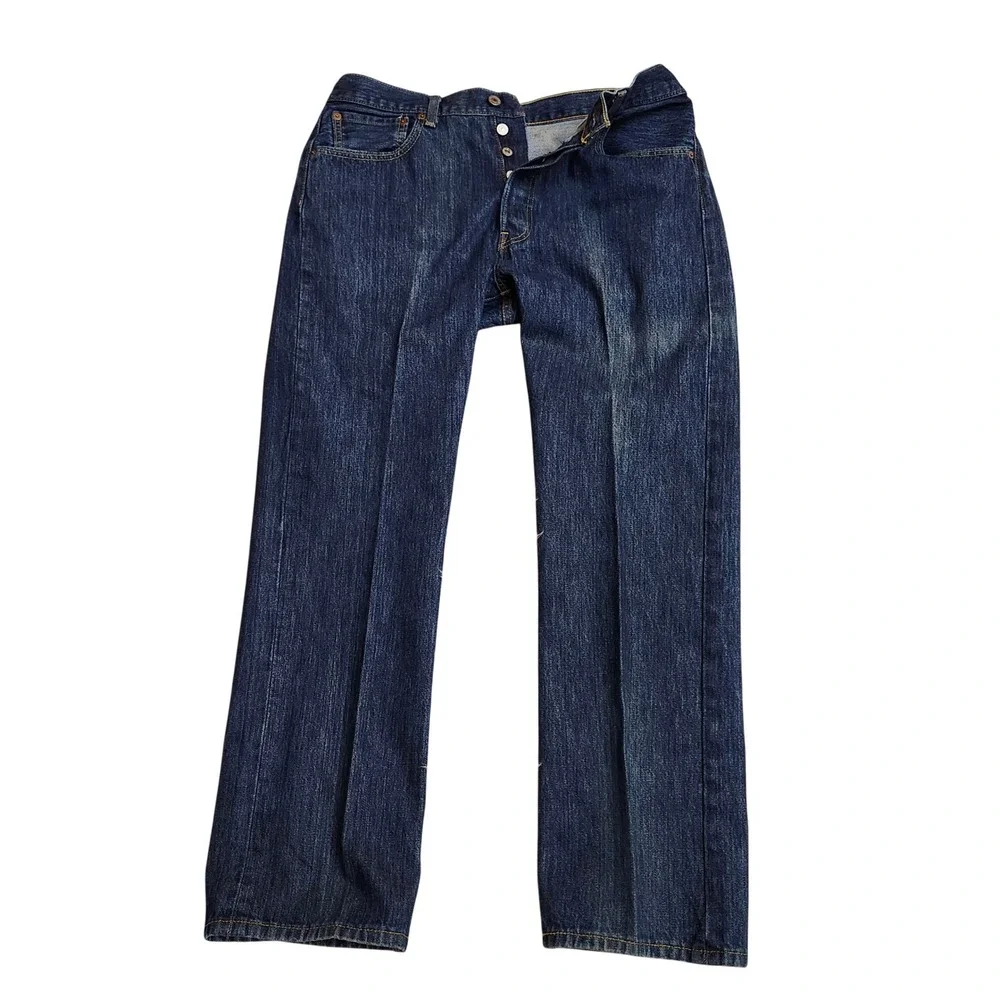 Vintage Levi's 501 XX‎ button-fly Straight-fit Y2K Egypt Sz 34×30